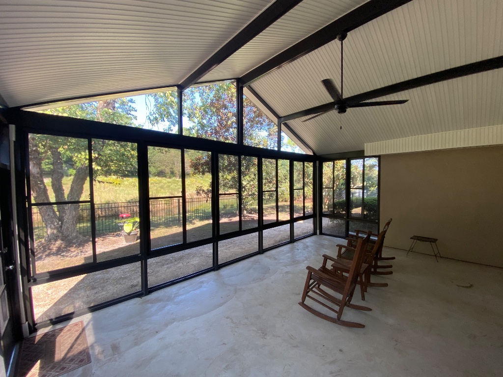 Vaulted Screened Porch