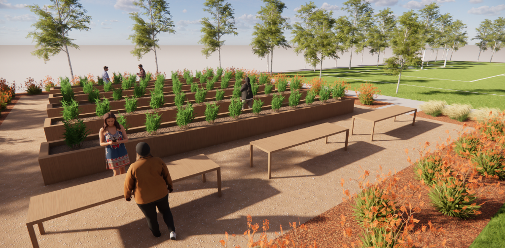 Community Garden — Raised Beds