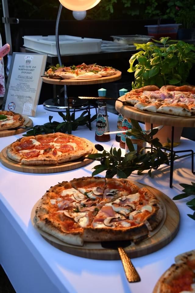 Pizza station catering matrimonio Sicilia
