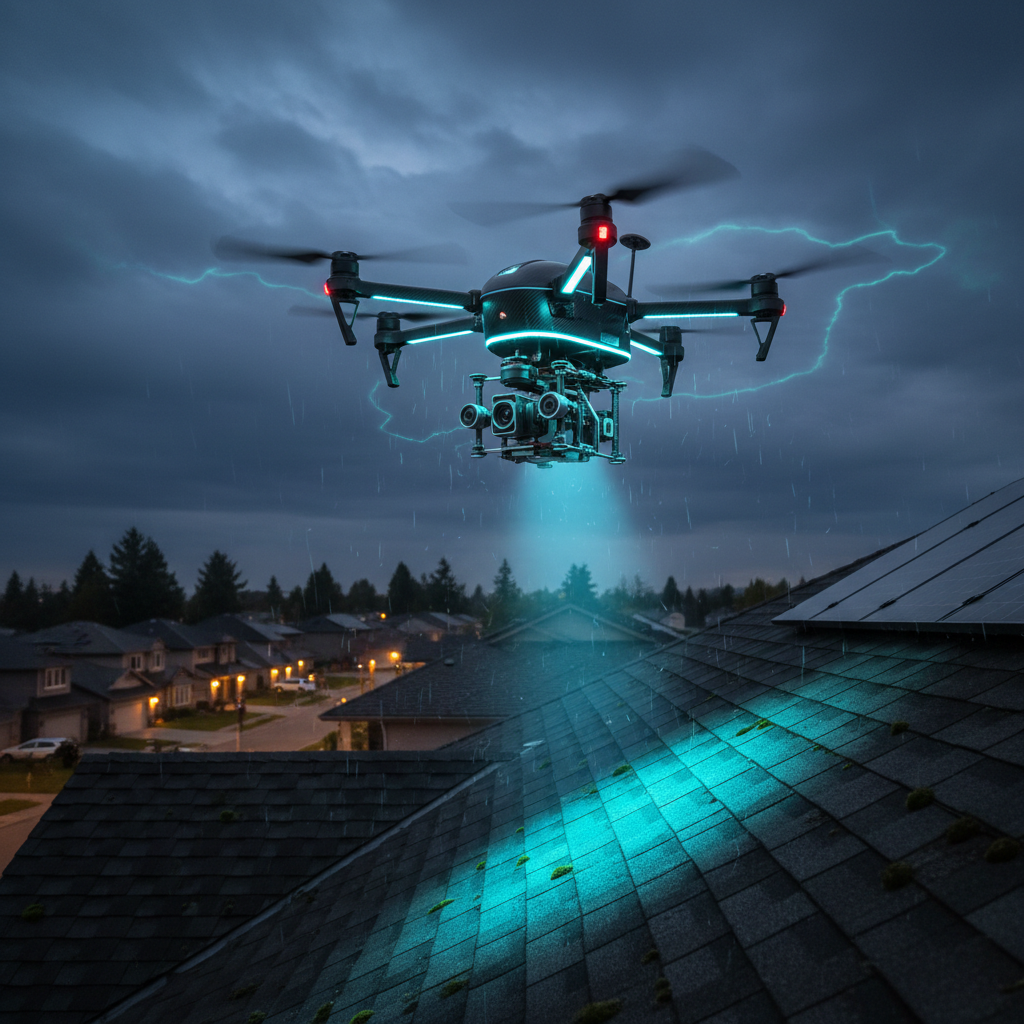 Drone Roofing Inspections