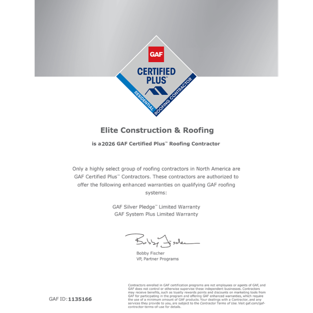 GAF Certified Plus™