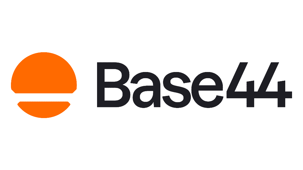 Base44 logo — app-building platform partner of Occoquan Digital Marketing