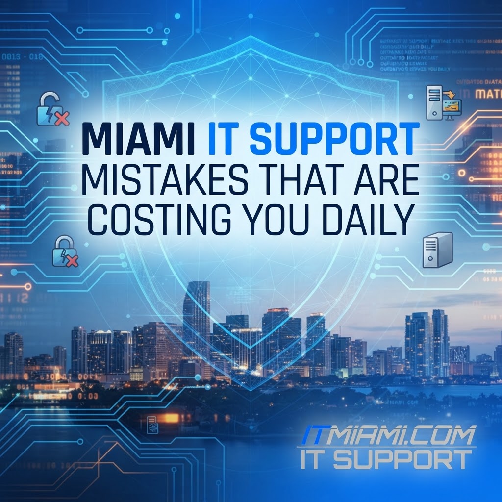 Miami IT Support Mistakes That Are Costing You Daily - iTMIAMI.COM Miami IT Support