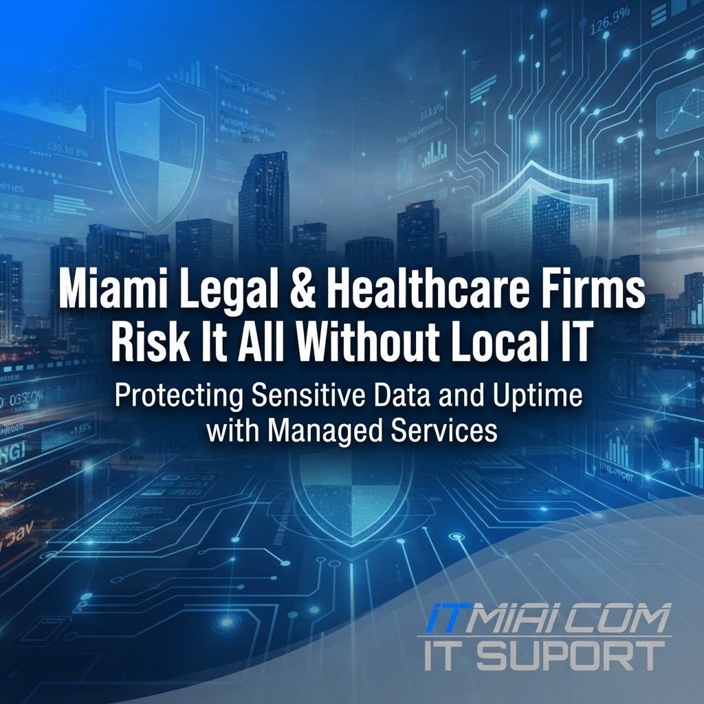 Miami Legal & Healthcare Firms Risk It All Without Local IT