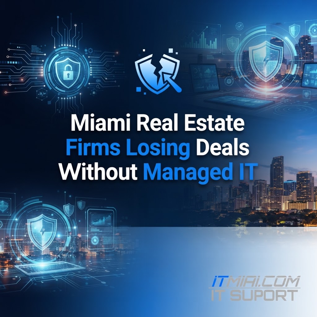 Miami Real Estate Firms Losing Deals Without Managed IT