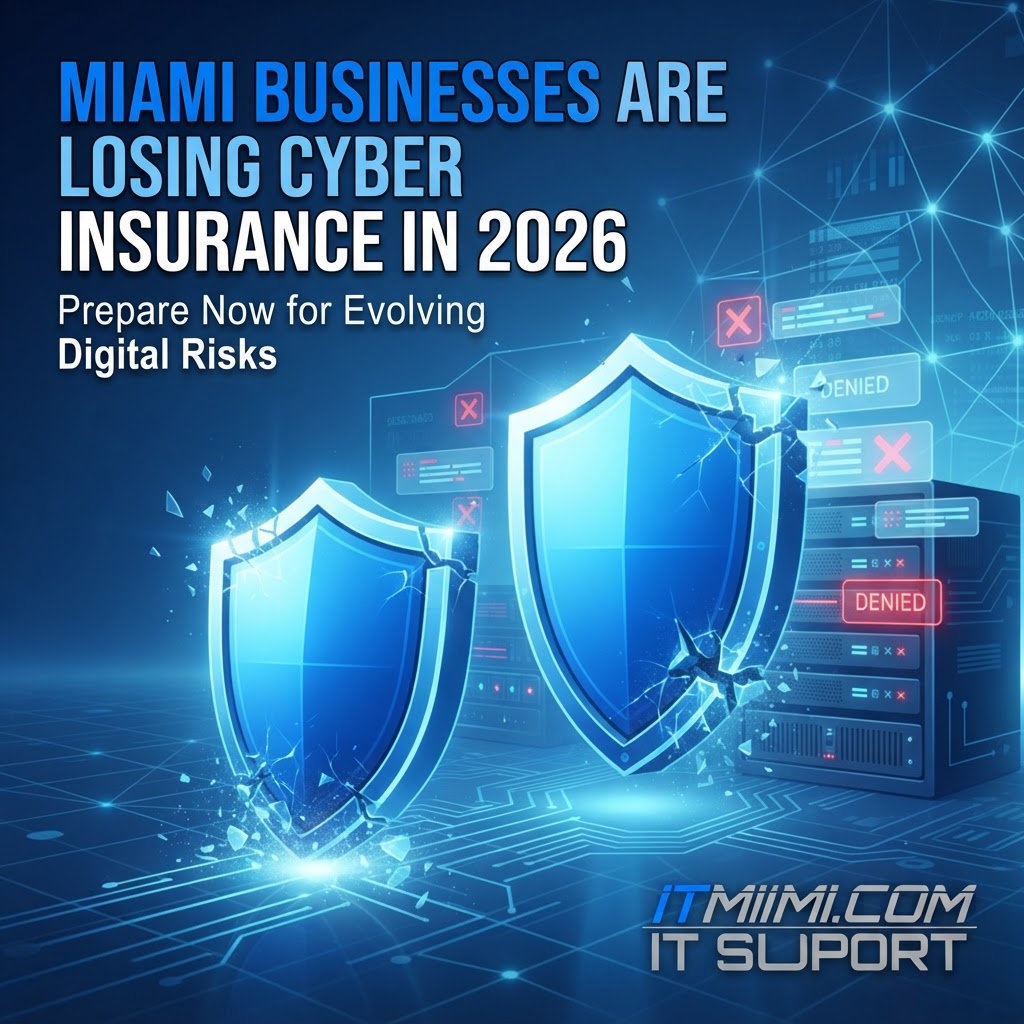 Miami Businesses Are Losing Cyber Insurance in 2026