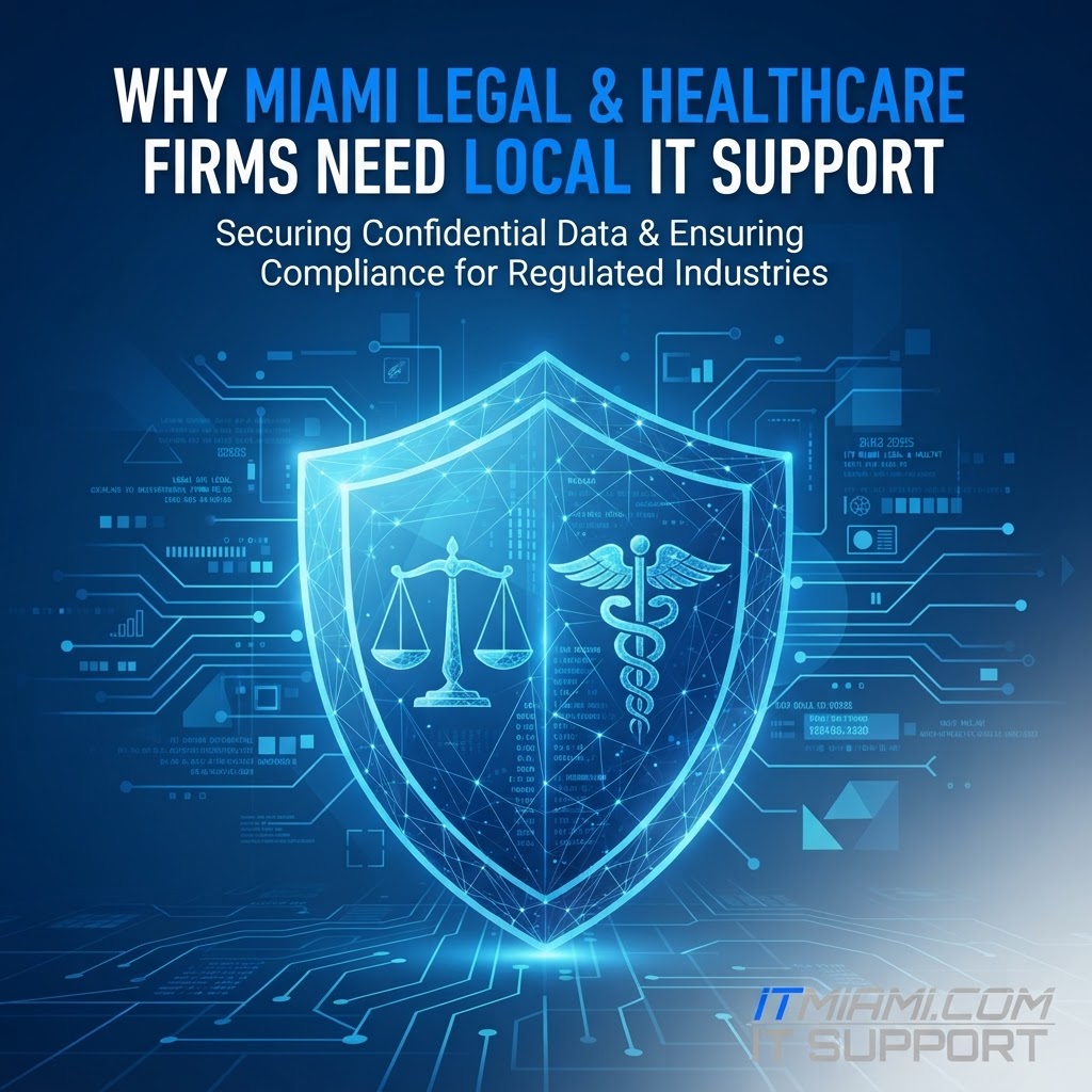 Why Miami Legal & Healthcare Firms Need Local IT Support