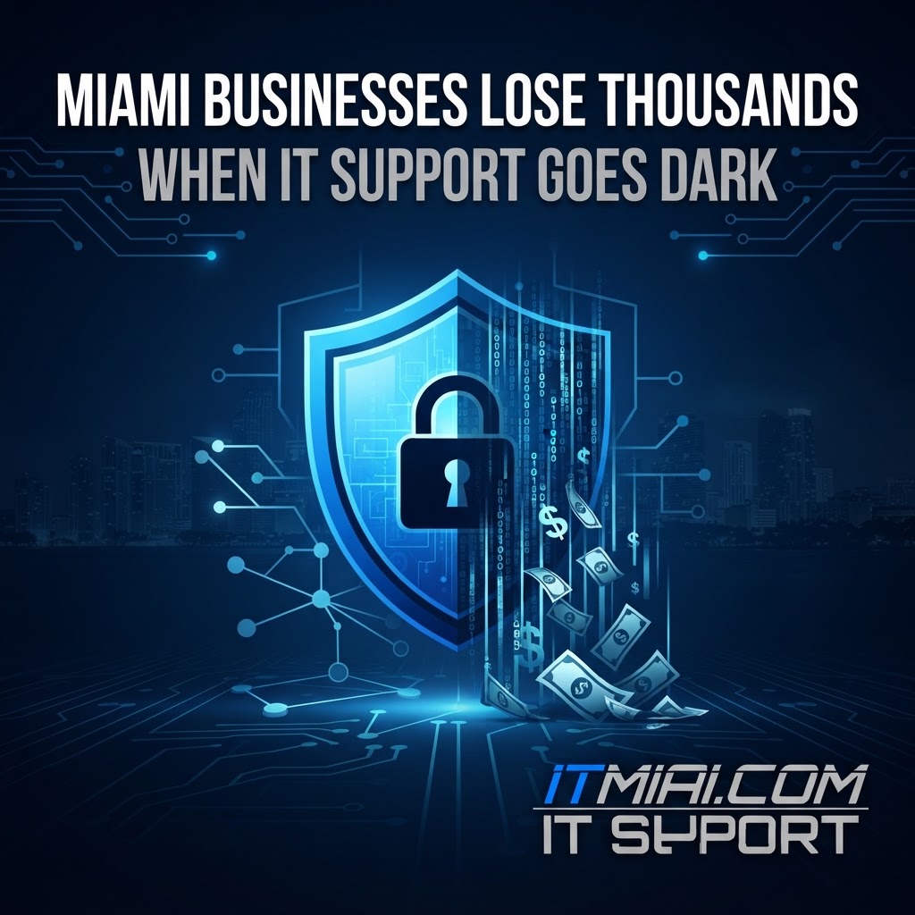 Miami Businesses Lose Thousands When IT Support Goes Dark