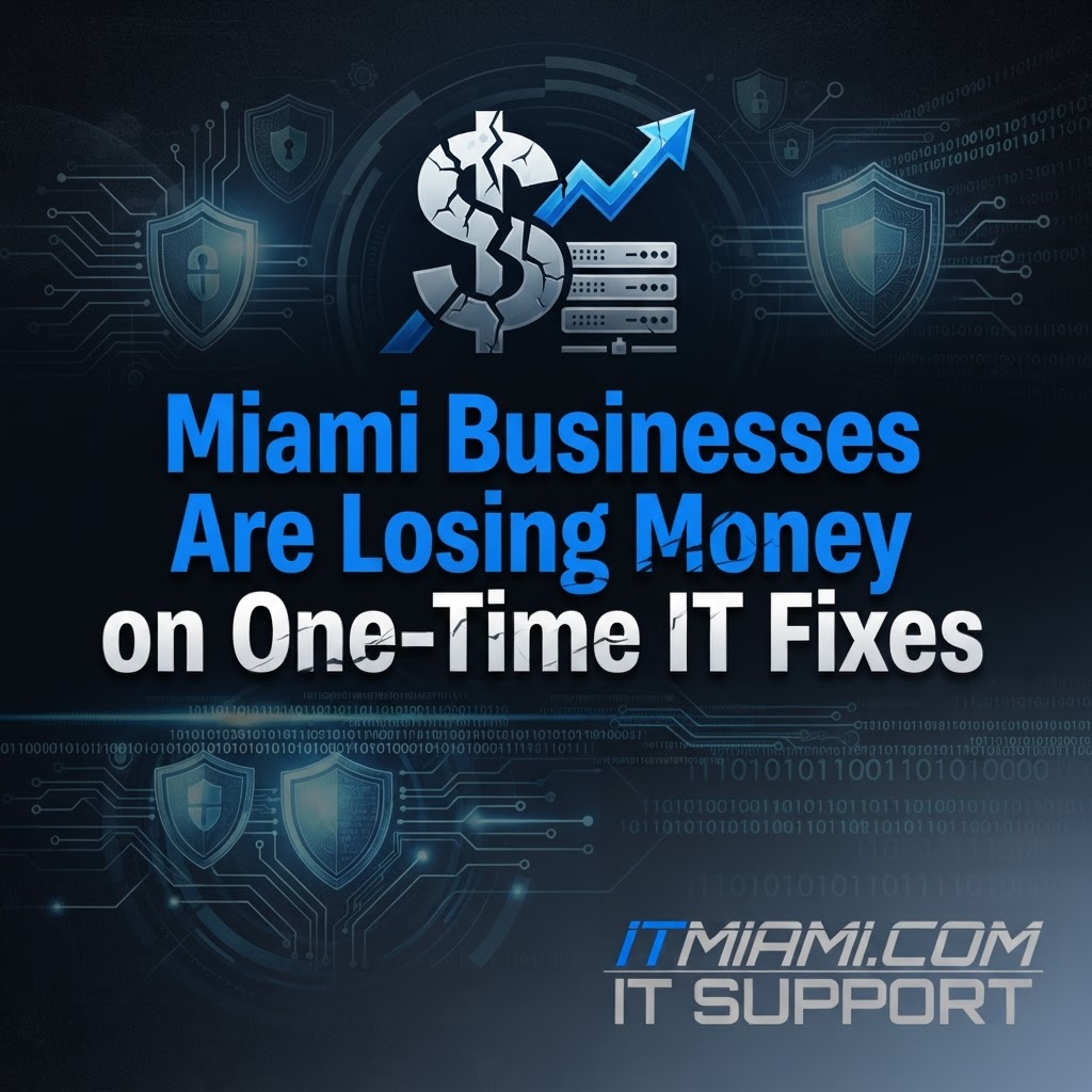 Miami Businesses Are Losing Money on One-Time IT Fixes