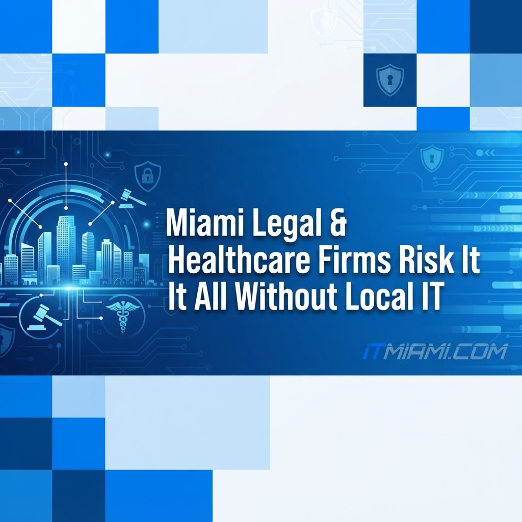 Miami Legal & Healthcare Firms Risk It All Without Local IT