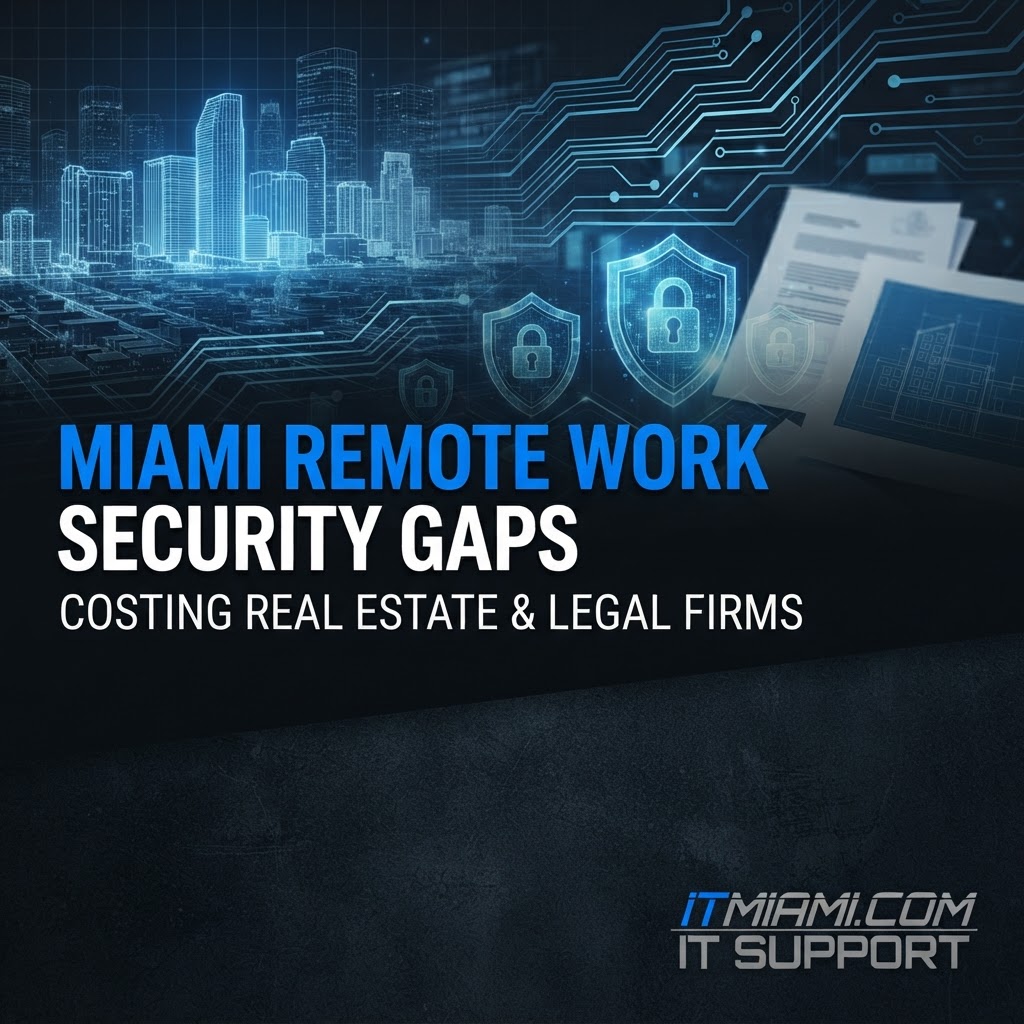 Miami Remote Work Security Gaps Costing Real Estate & Legal Firms