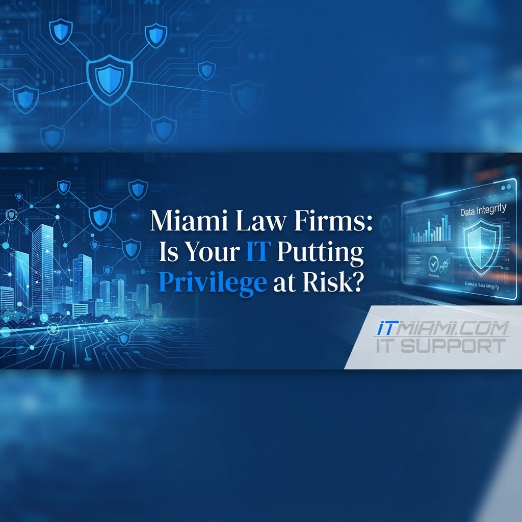 Miami Law Firms: Is Your IT Putting Privilege at Risk?