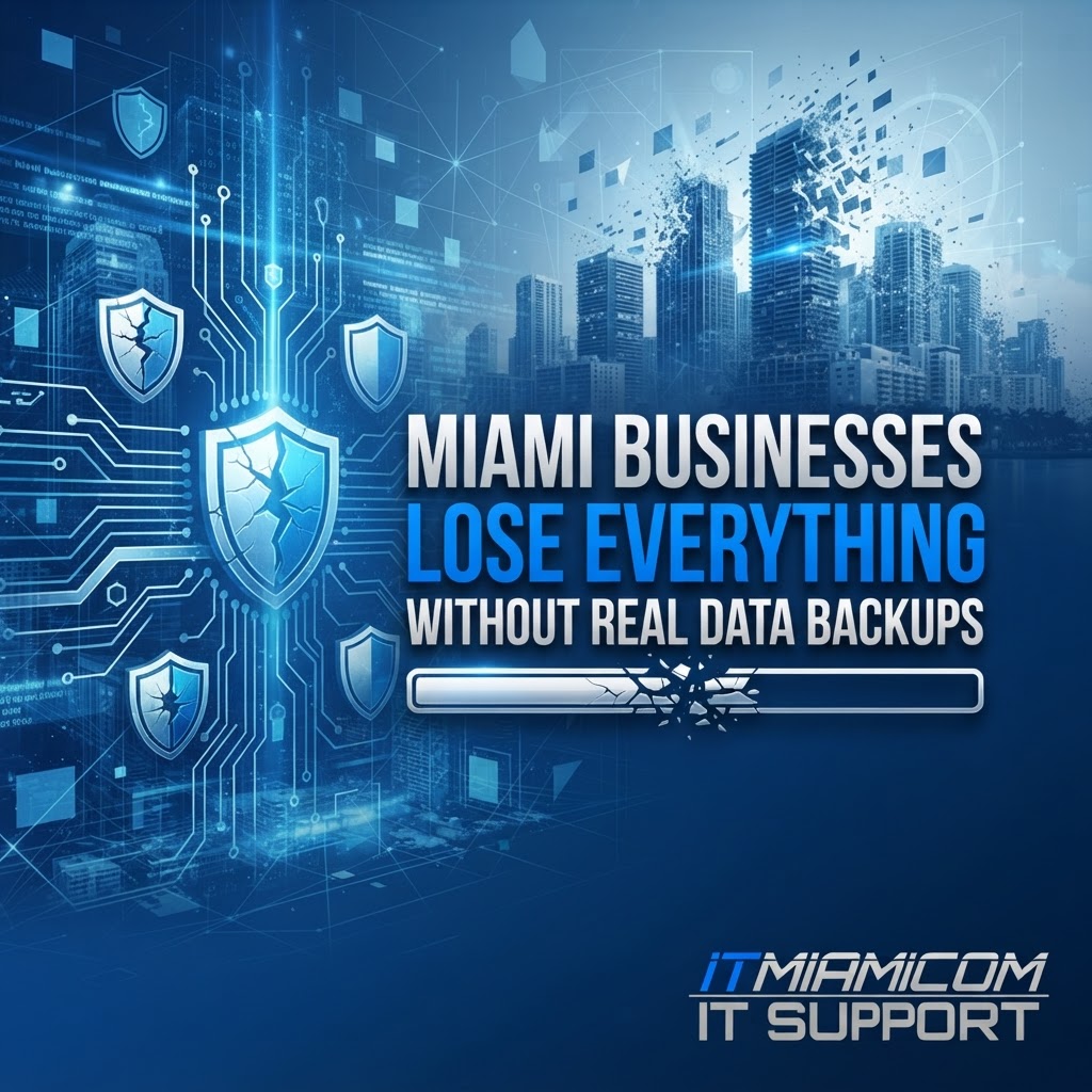 Miami Businesses Lose Everything Without Real Data Backups