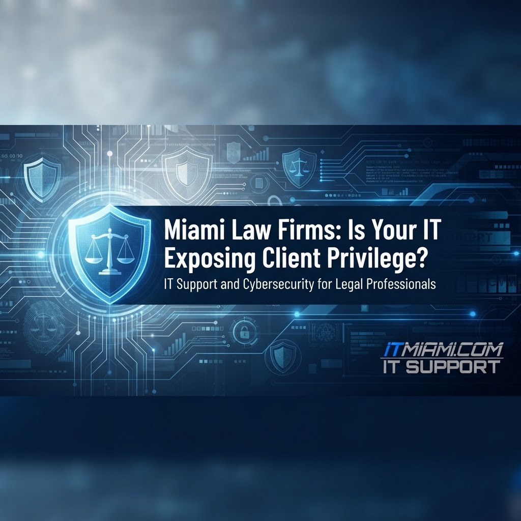 Miami Law Firms: Is Your IT Exposing Client Privilege?