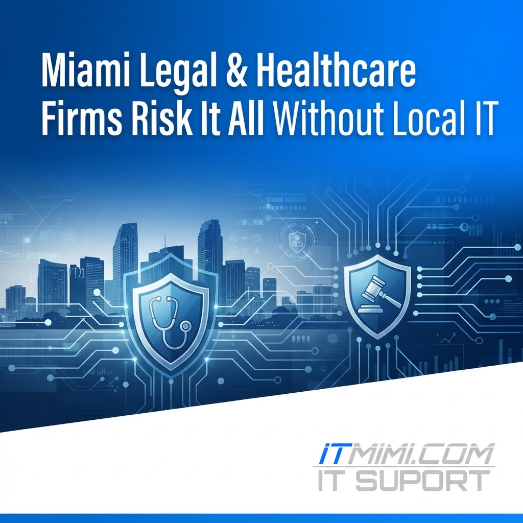 Miami Legal & Healthcare Firms Risk It All Without Local IT