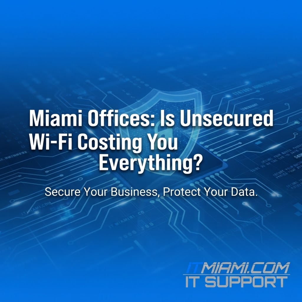 Miami Offices: Is Unsecured Wi-Fi Costing You Everything?