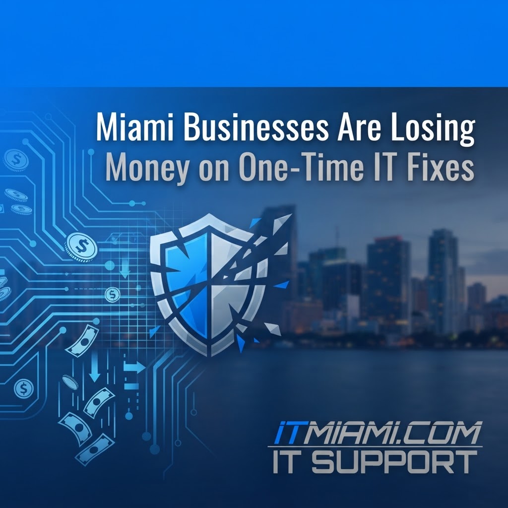 Miami Businesses Are Losing Money on One-Time IT Fixes
