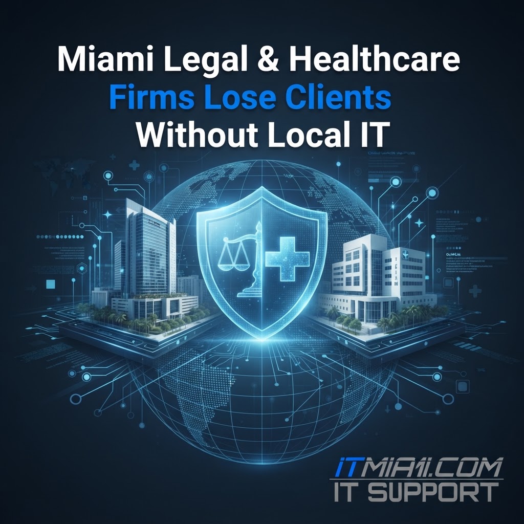 Miami Legal & Healthcare Firms Lose Clients Without Local IT