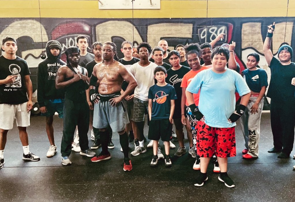 The young fighters of Gideon Boxing Gym