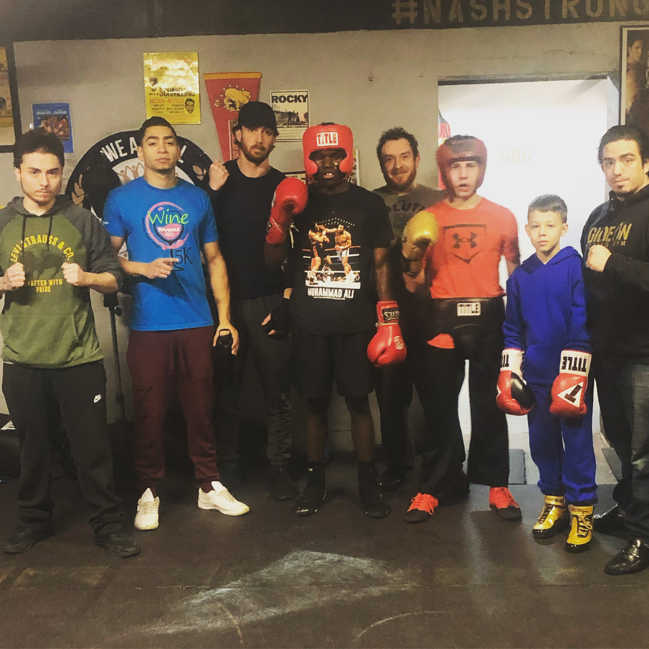 Gideon Boxing Gym family
