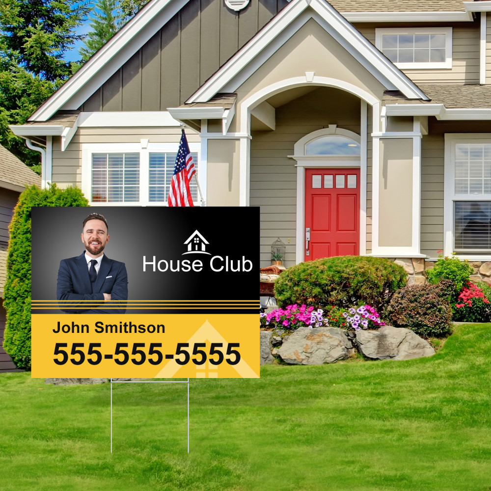 Pack of 12 Yard Signs