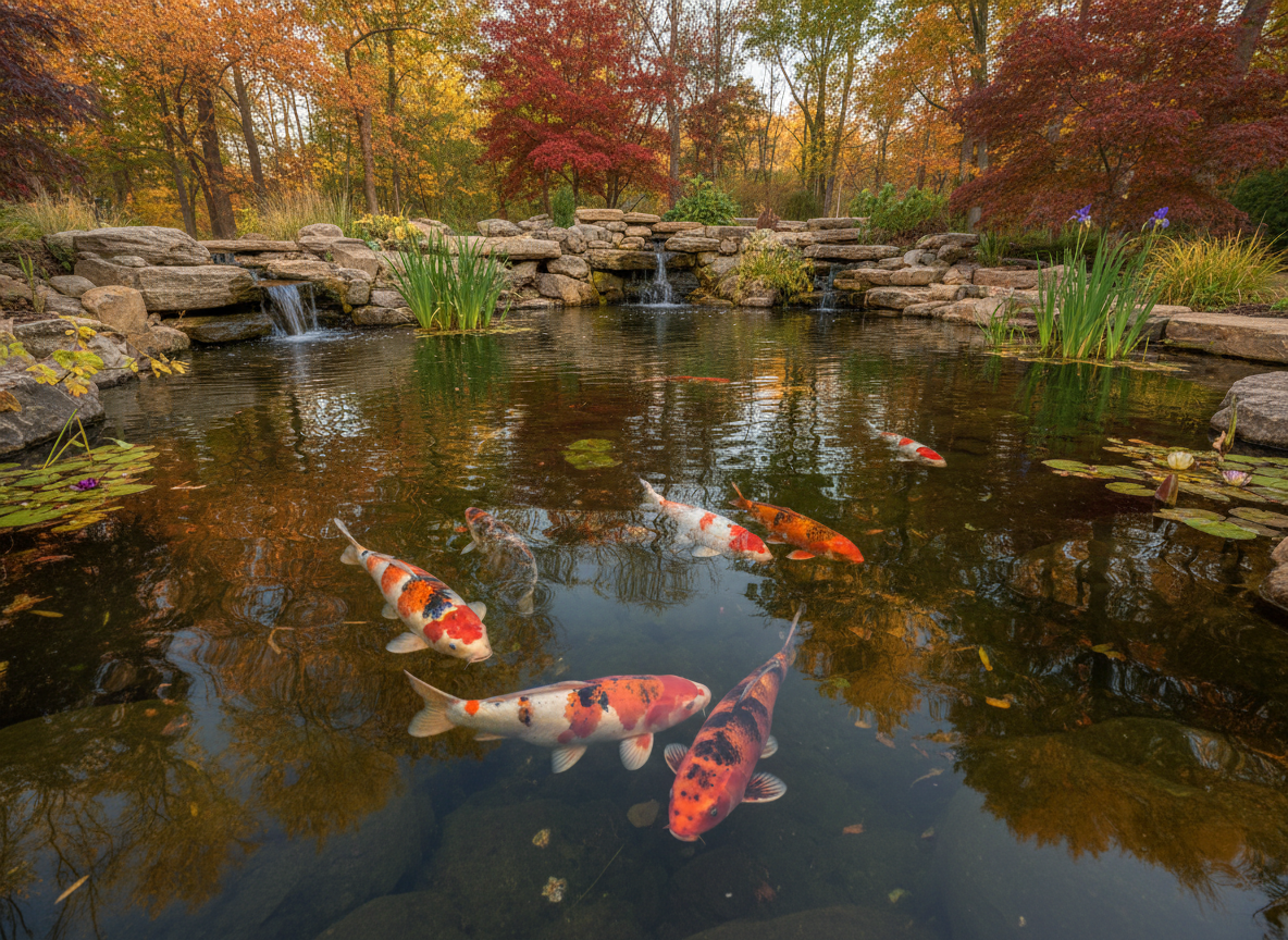 Koi Habitats by Michigan Koi