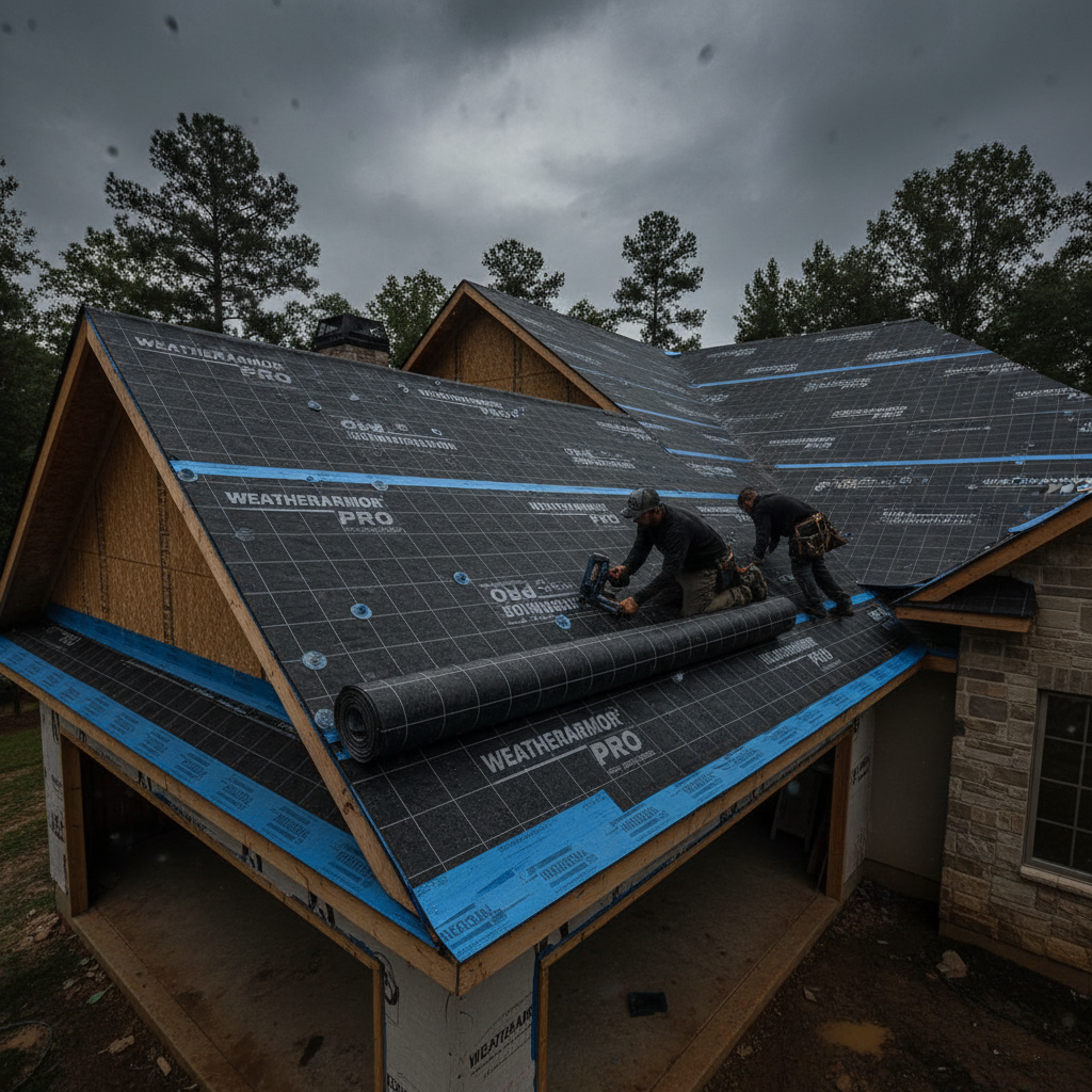 Underlayment Installation