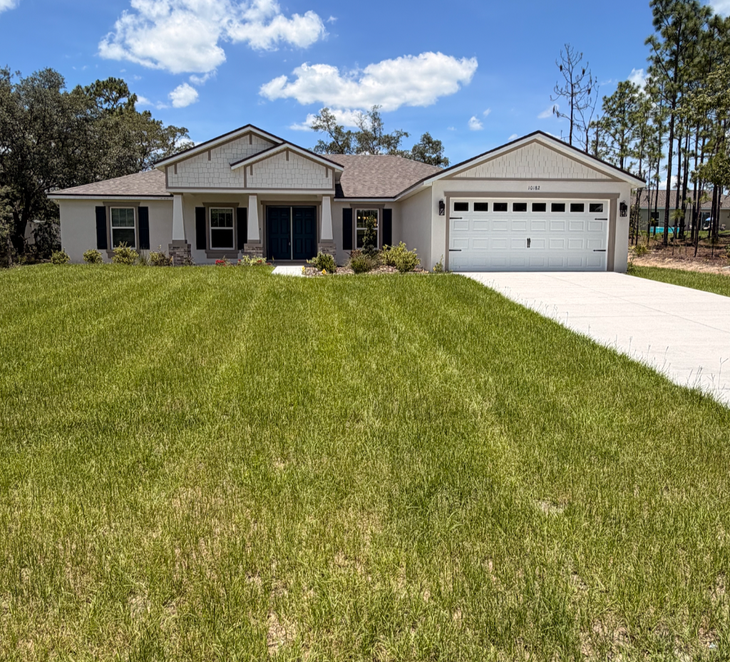 Lawn mowing and edging in Citrus County FL – real Handyman Heroes project