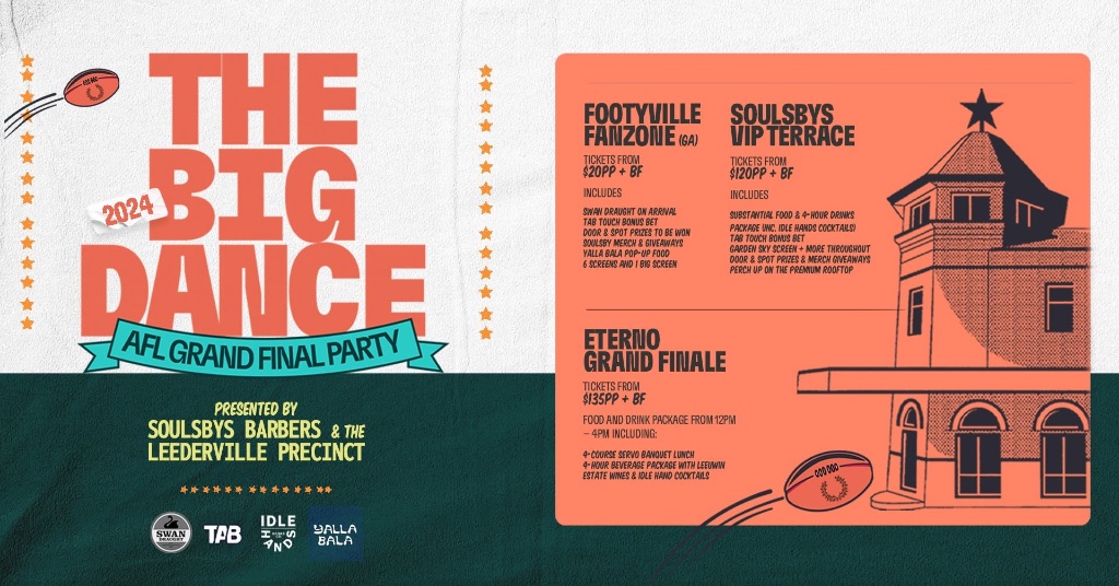 The Big Dance — AFL Grand Final Party