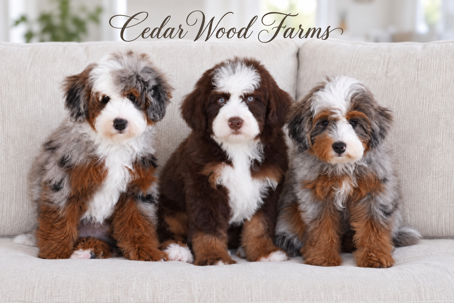 Cedar Wood Farms puppies