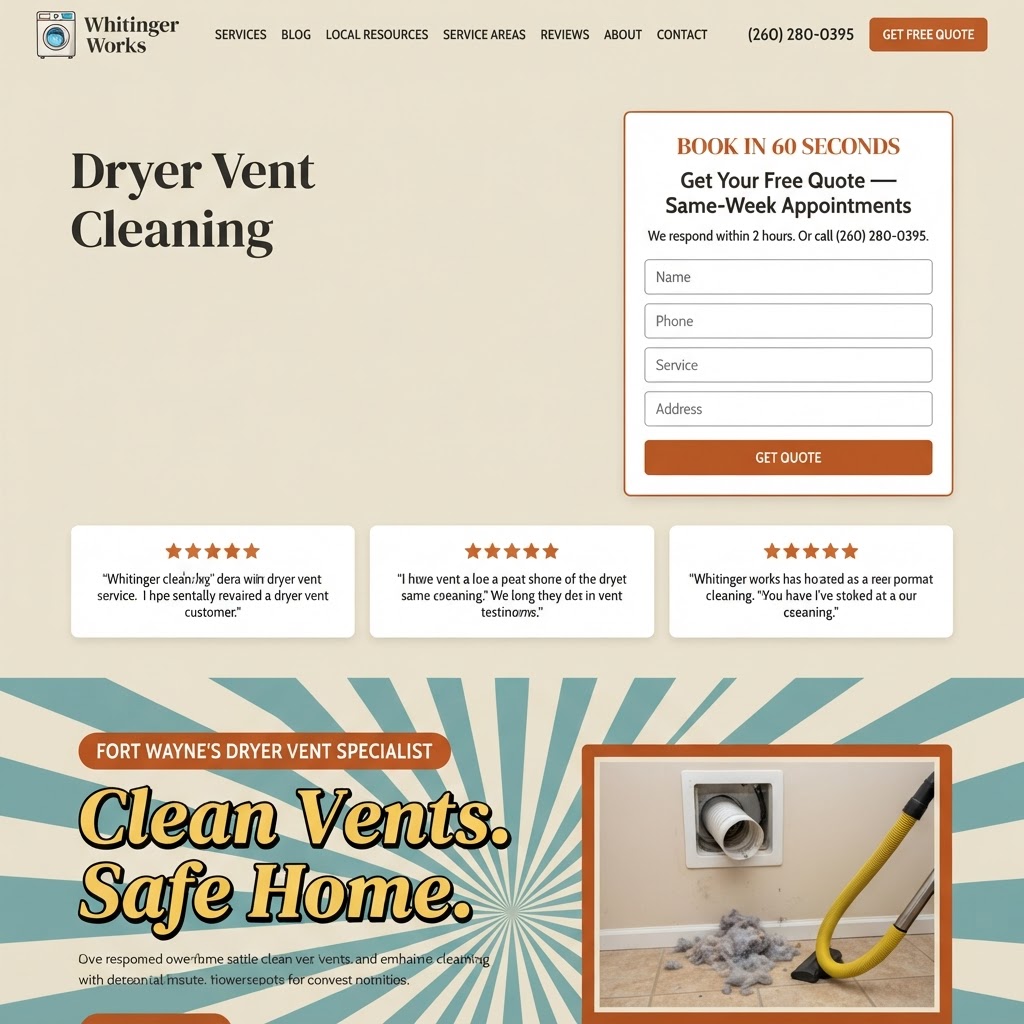 Whitinger Works website