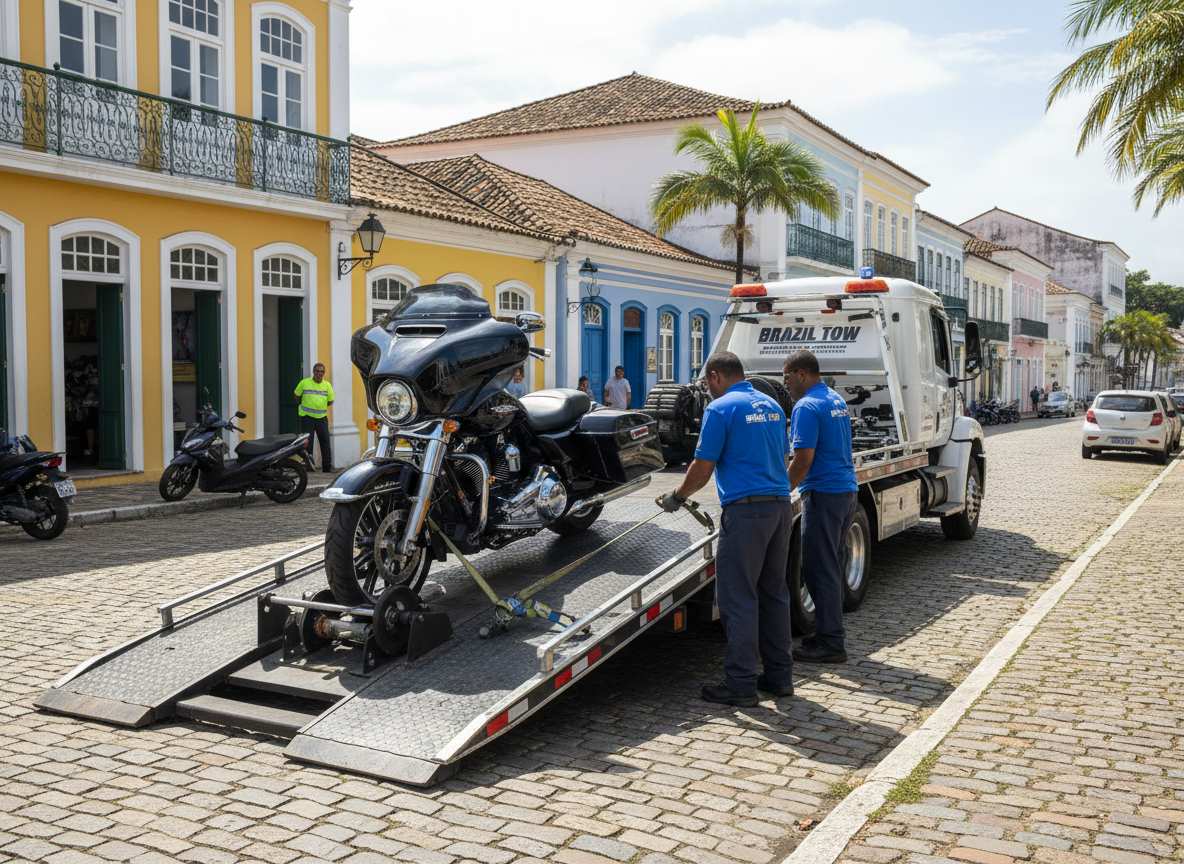 Reboque de moto em Belo Horizonte – guincho especializado para motocicletas