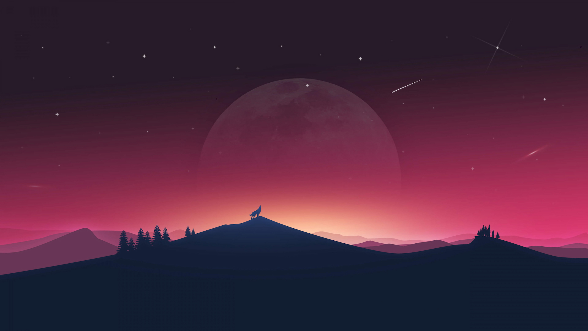 Lone Dune Wolf