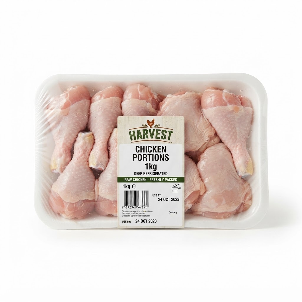 Harvest Chicken Portions 1kg