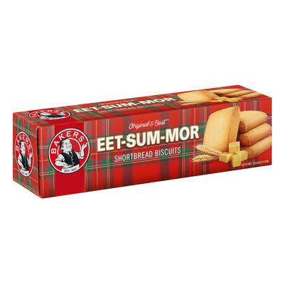 Bakers Eet-Sum-Mor Shortbread Biscuits 200g