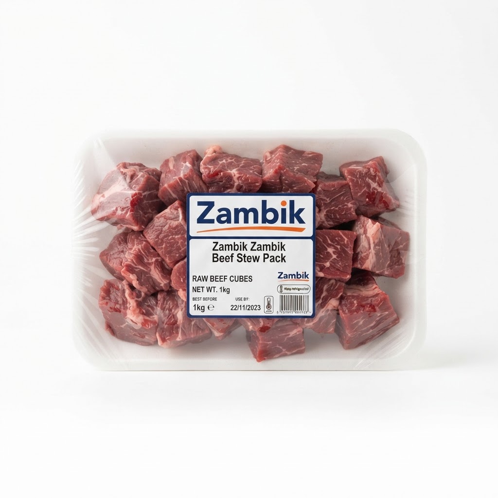 Zambik Beef Stew Pack 1kg