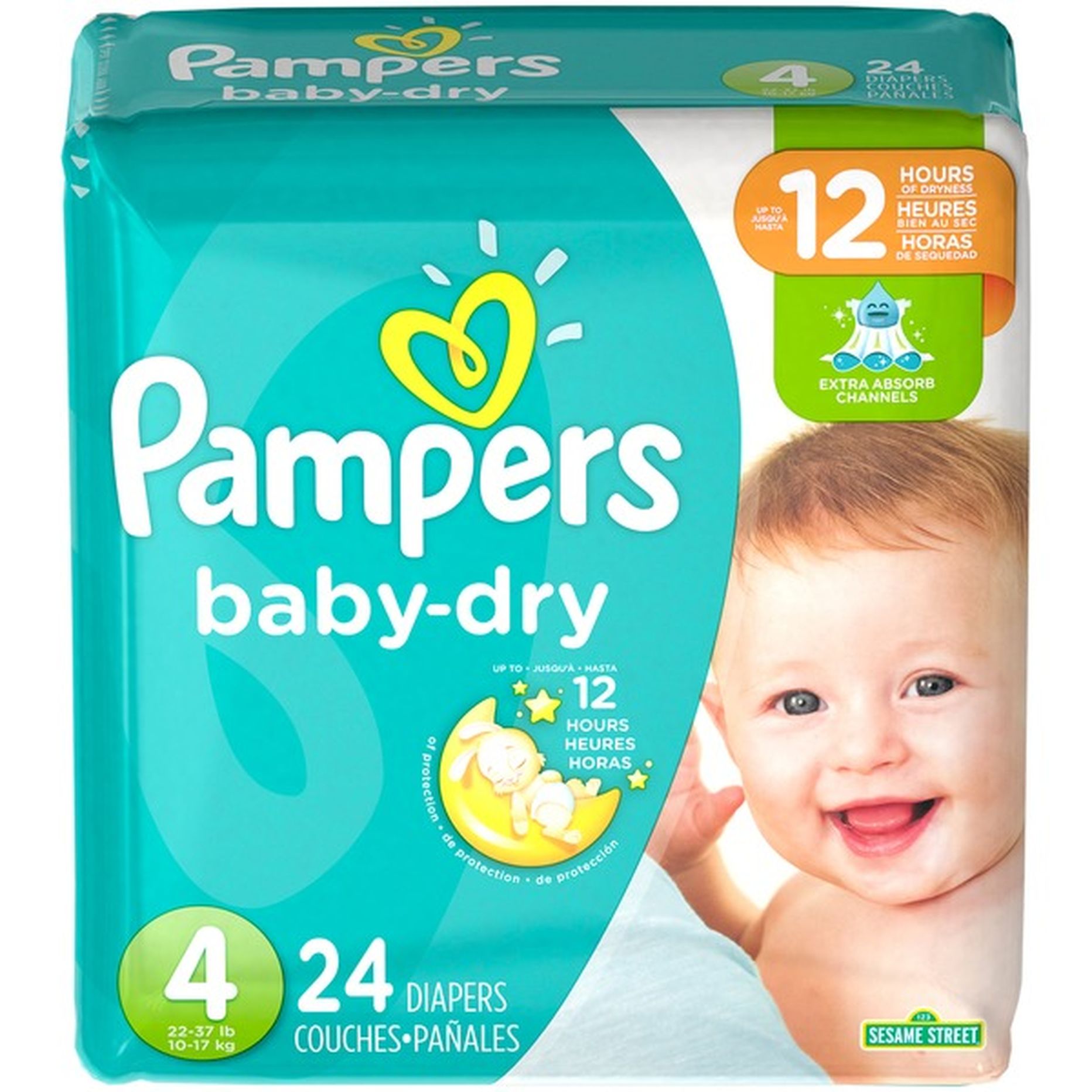 Pampers Size 4 Diapers 24s