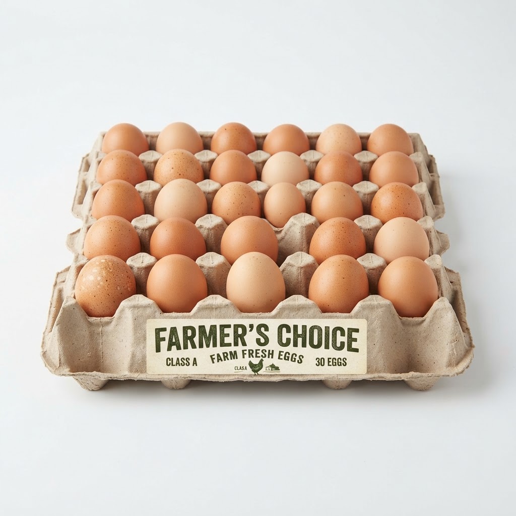Farmer's Choice Eggs Tray 30