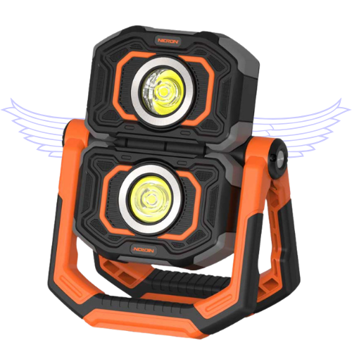 NICRON 2000lms Multi-Function Rechargeable Work Lamp