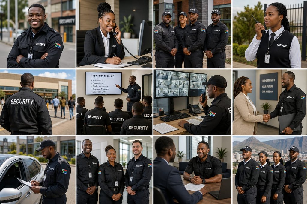 Security employer team