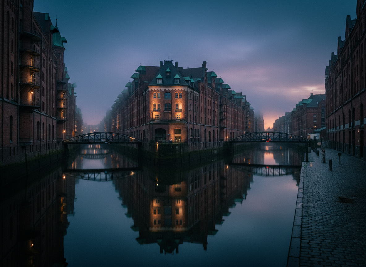 Hamburg — Speicherstadt & HafenCity