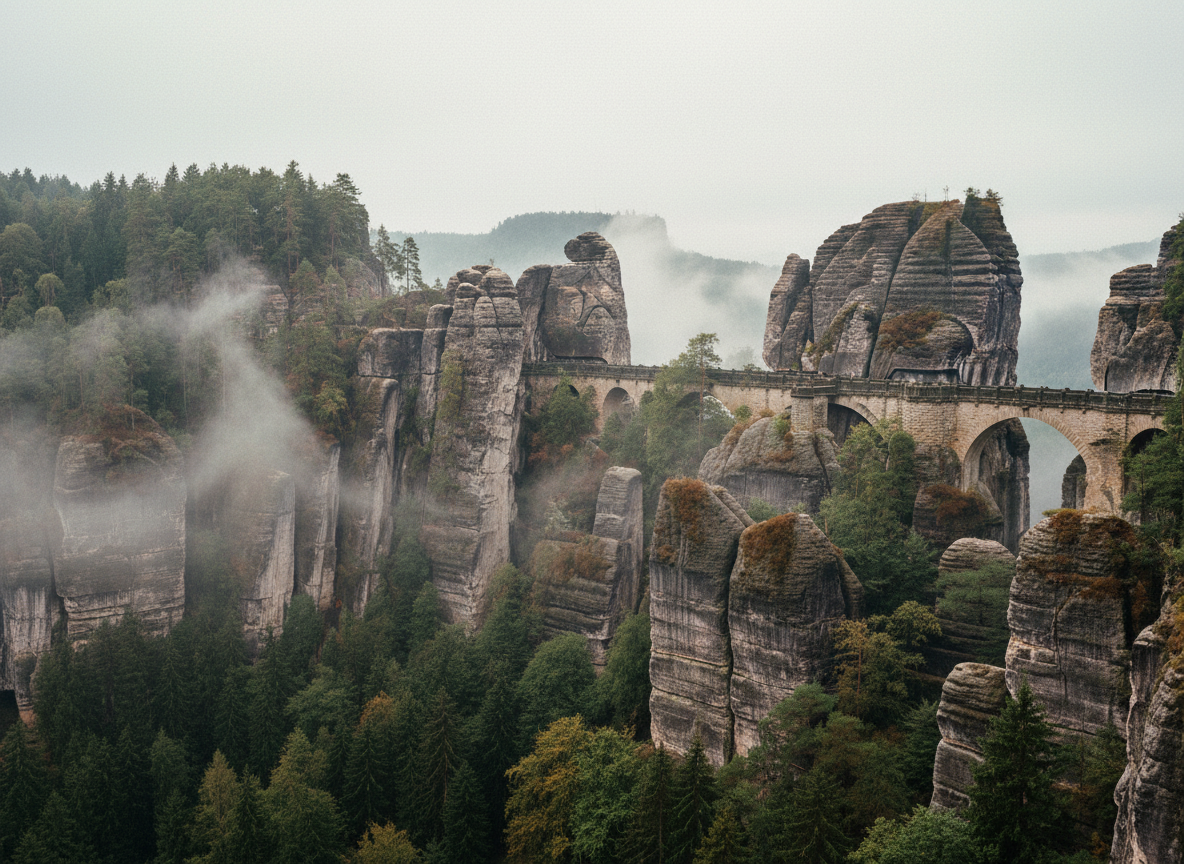 Saxon Switzerland — Bastei Bridge