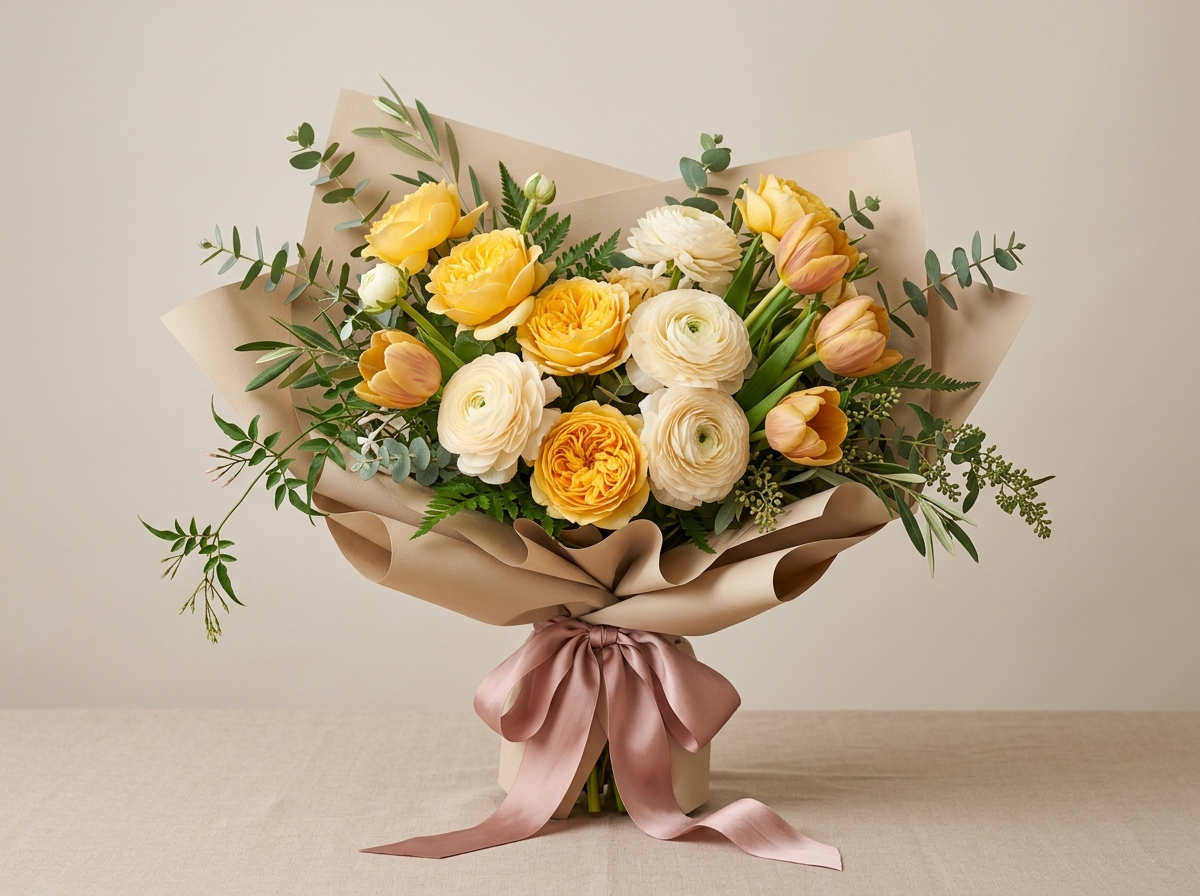 Golden Sunburst Bouquet