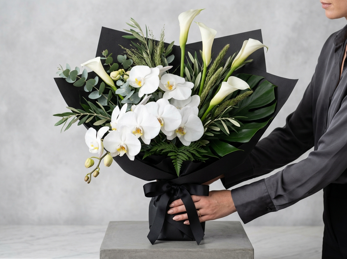 Contemporary Luxury Orchid Calla Lily