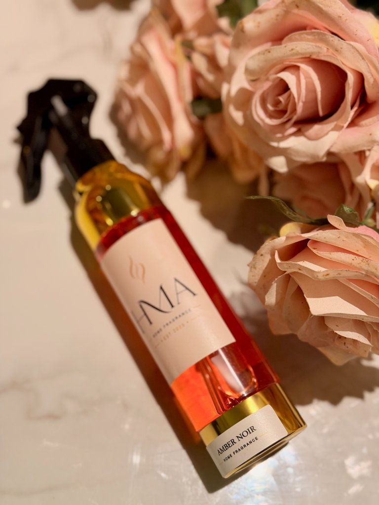HMA Fragrances elegant packaging