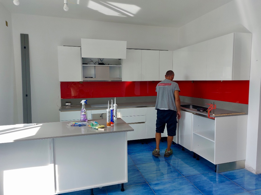 Progetto Cucina con Isola — Dettaglio