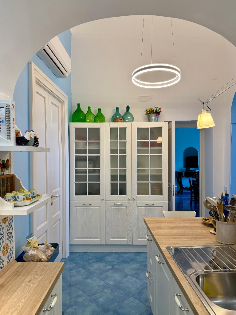 Progetto Cucina Tortora con Penisola