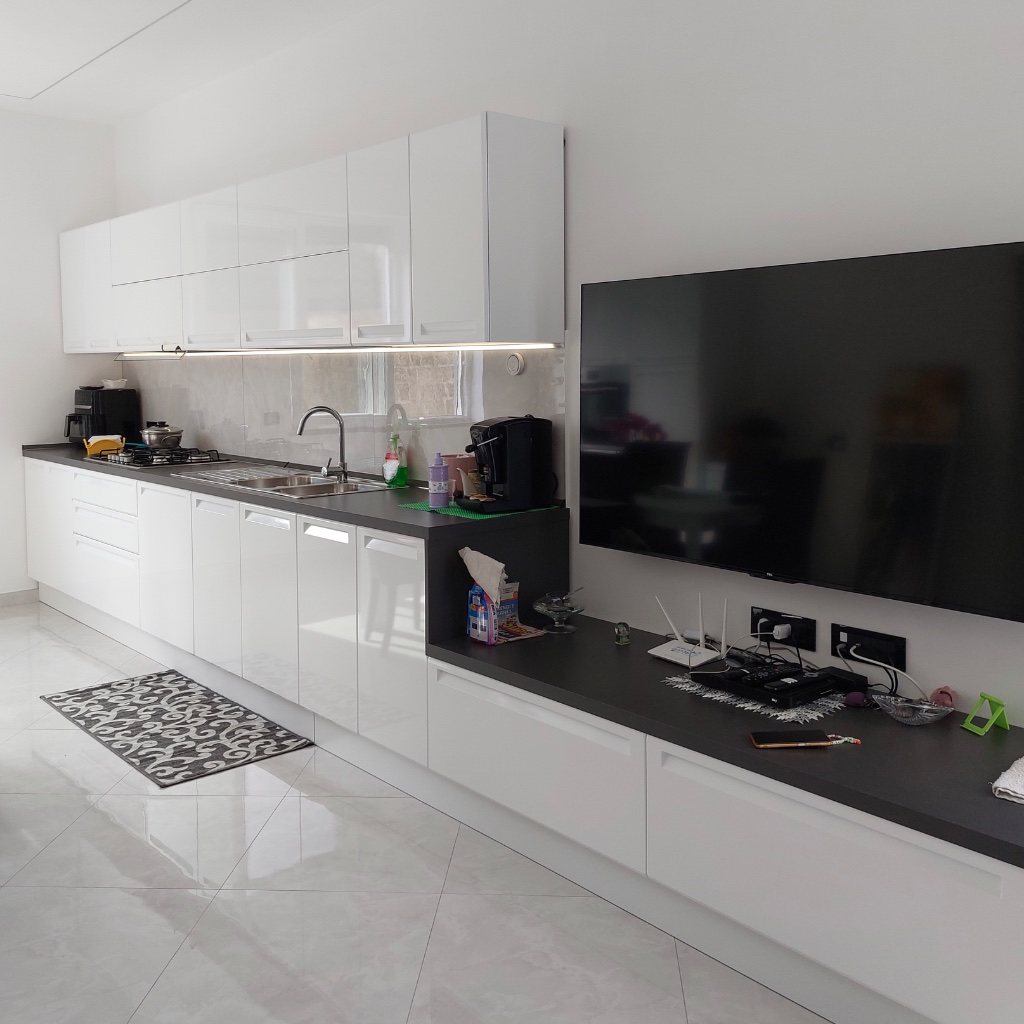 Progetto Cucina con Penisola — Vista d'insieme