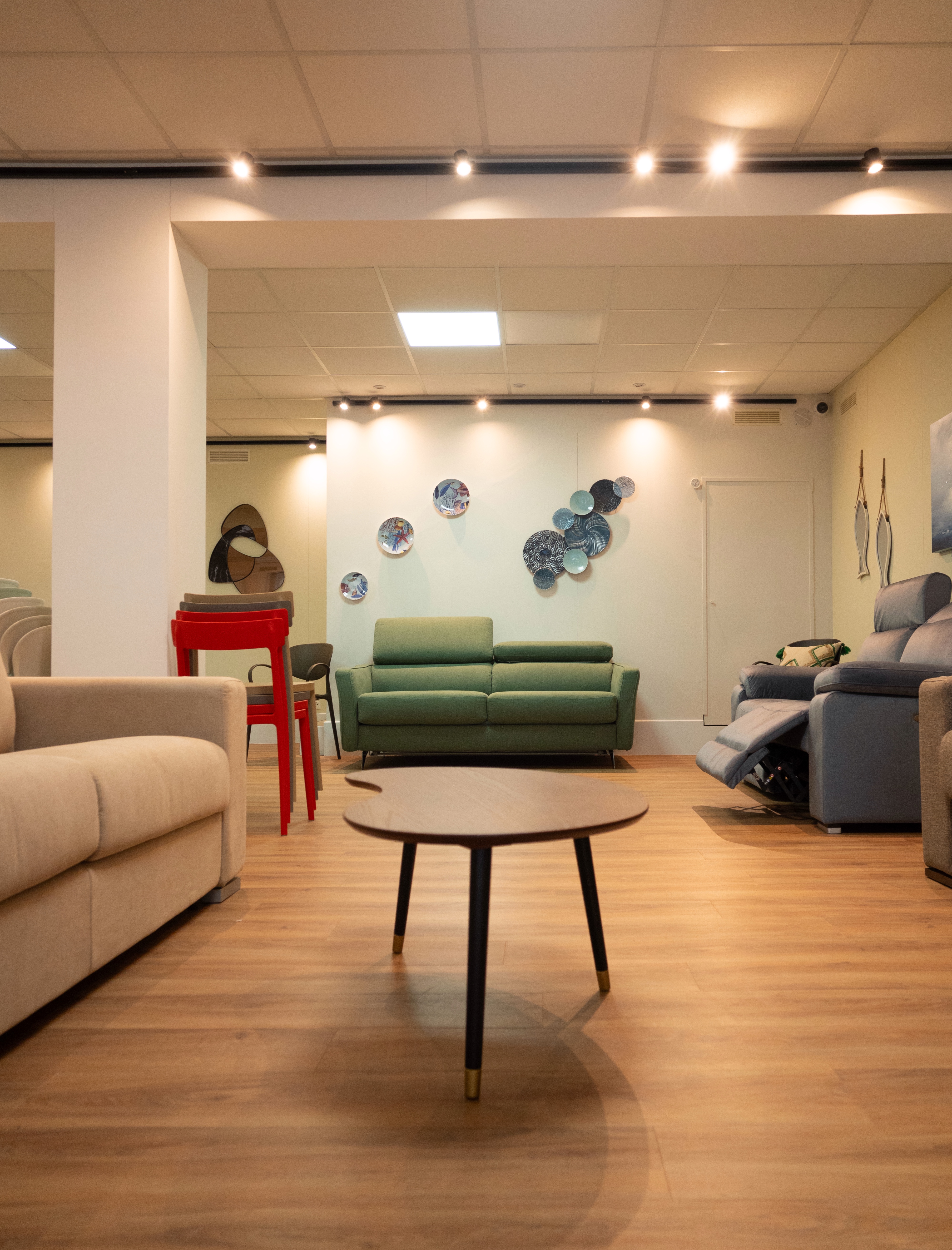 Divani in esposizione