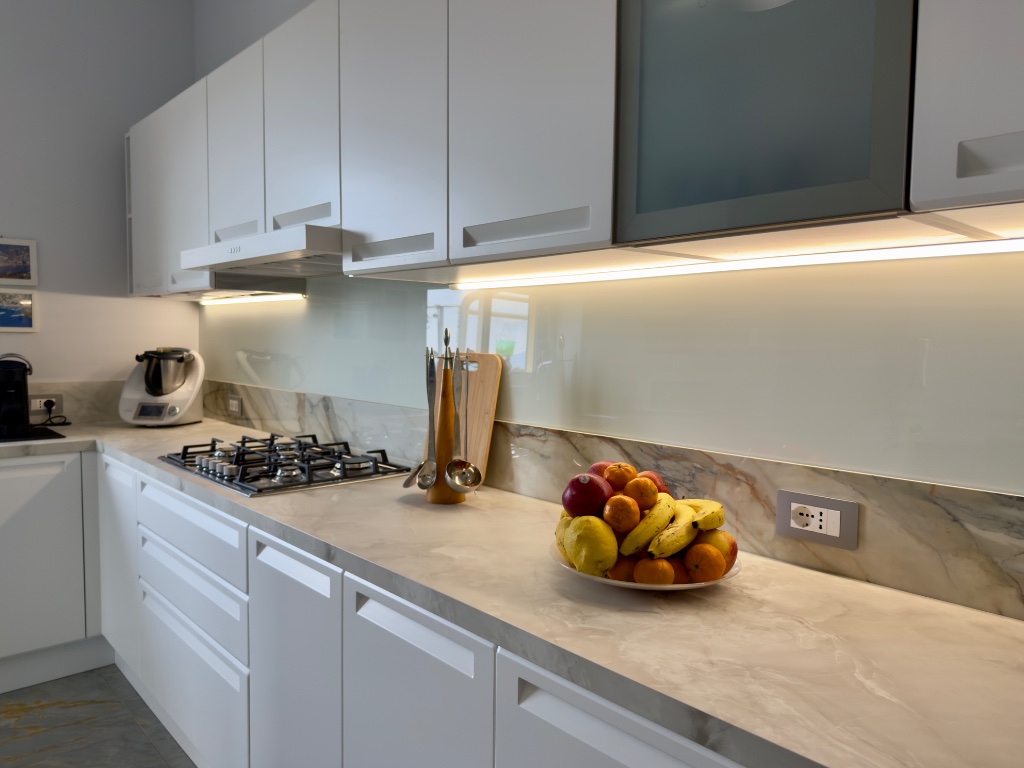 Progetto Cucina con Piastrelle Maiolica